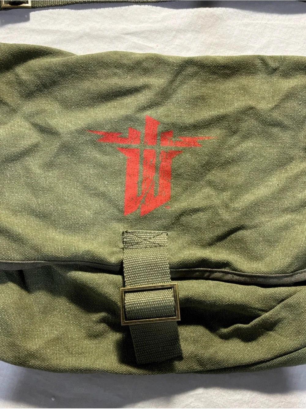 Wolfenstein The New Order Canvas Messenger Bag Military Bag PS3 PS4 Xbox One 360